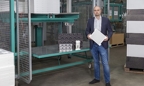 Ben Neudel bei Gründung der Formteile – Ben Neudel GmbH 2018